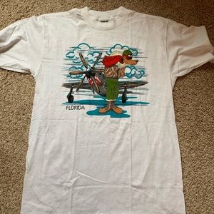 Vintage Disney Goofy Bomber Tee. Perfect Condition
